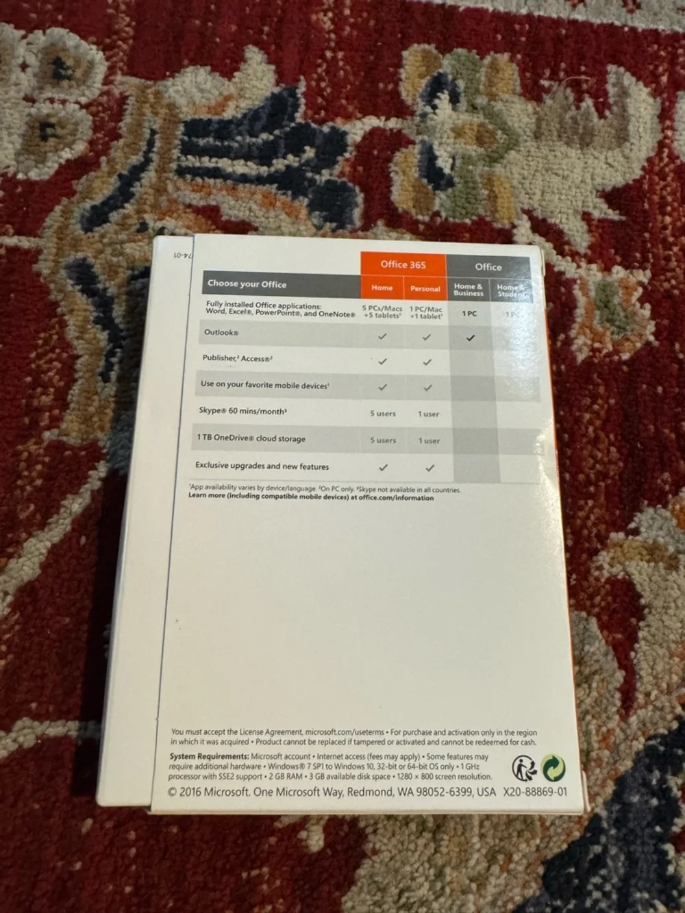 Microsoft Office Home & Business 2016